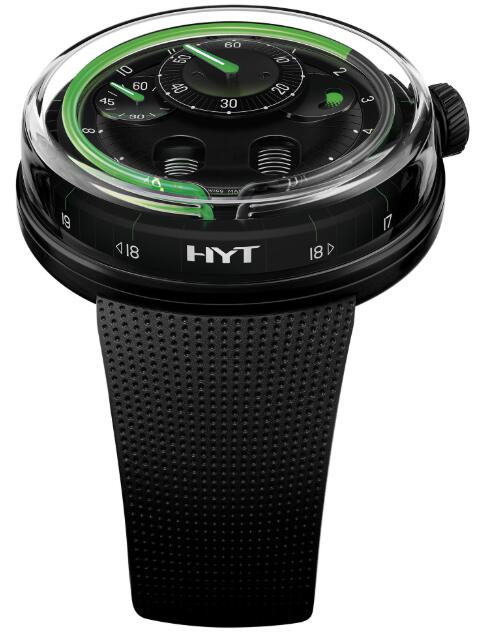 HYT H0 Black 048-DL-90-GF-RU Replica watch